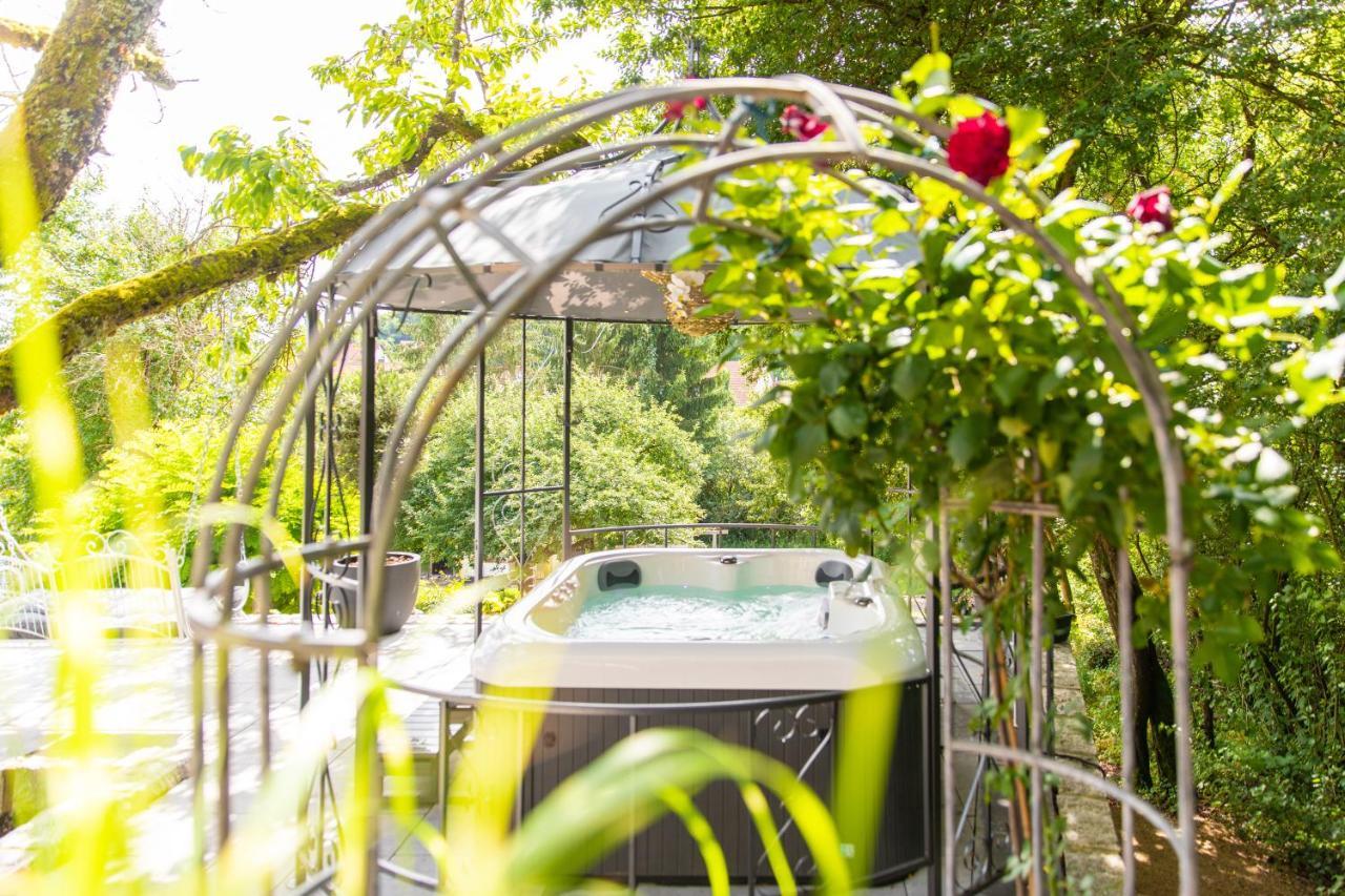 Chalet Vitaspa - Whirlpool & Sauna Privatspa ペグニッツ エクステリア 写真